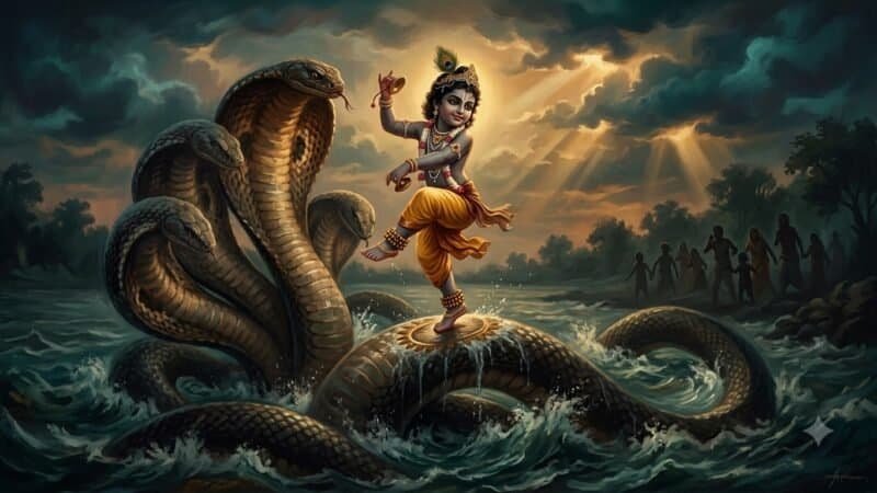 कृष्ण और कालिया नाग की कहानी