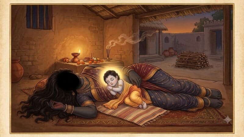 पूतना वध की कहानी — वो रात जब मौत ने वात्सल्य को छुआ