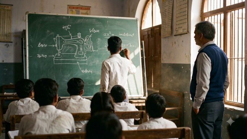 AI से पढ़ाई की कहानी: जब सर ने कहा — “ये तुमने नहीं लिखा”